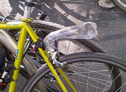 Another cheap mudguard hack