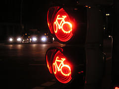 image of bike traffic lights